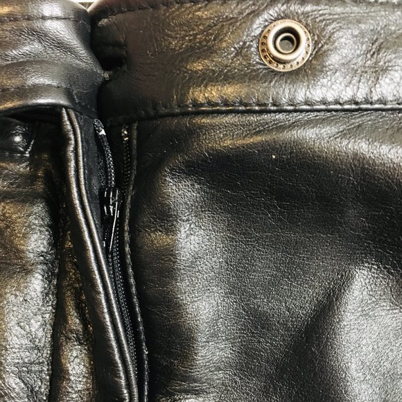 Pre-🖤 Vintage Wilsons Hi-waist Leather Pants - Picture 3 of 8